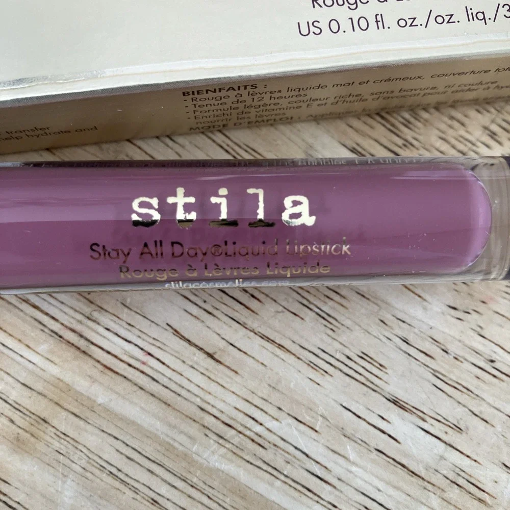 New In box patina Stila Cosmetics Stay All Day Liquid Lipstick FULL SIZE‎